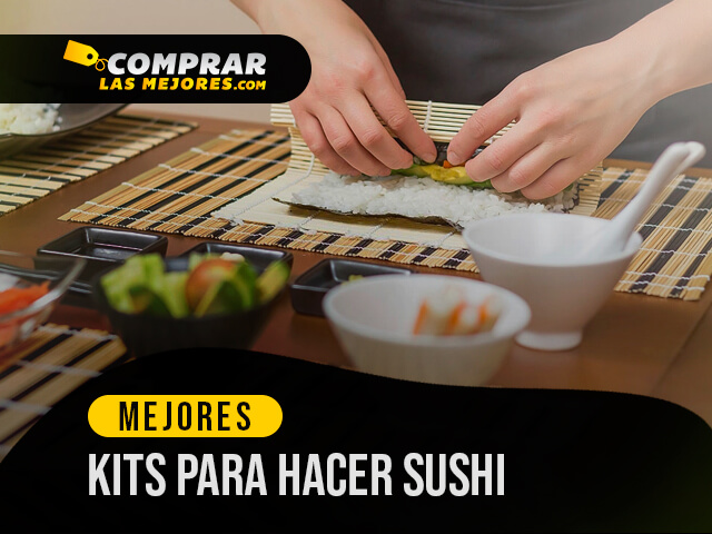 Kit para Hacer Sushi 12 Piezas Moldes para hacer Sushi en casa Creador de Shusi Rapido Rallador de wasabi 