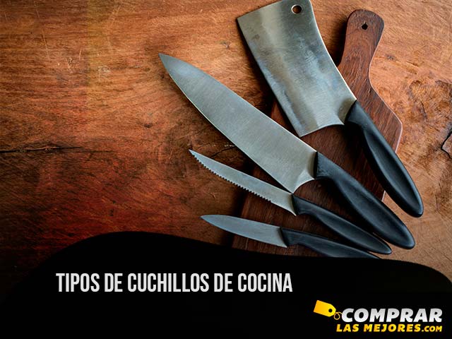 Tipos de cuchillos de cocina segun el tipo de uso